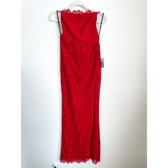 MAJORELLE Revolve Red Lace Dress - Picture 5 of 14